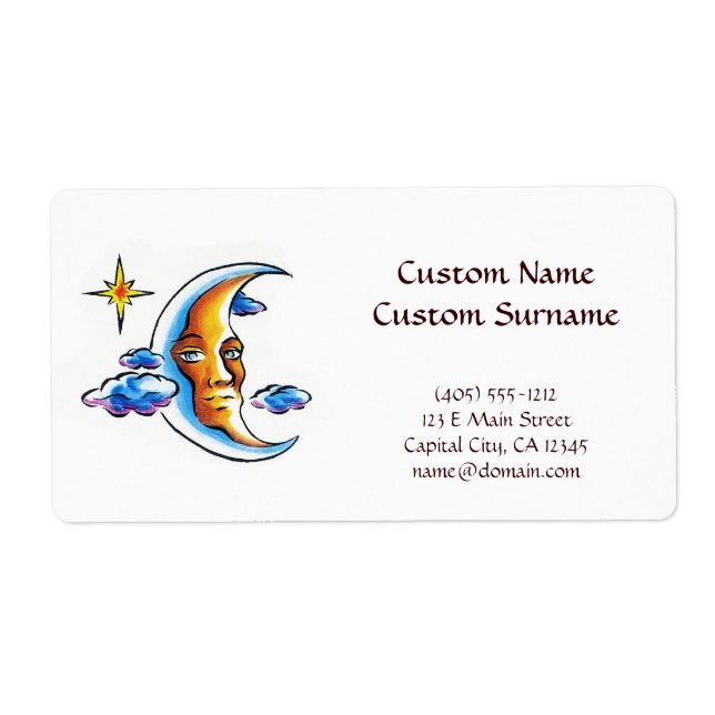 Symbole de tatouage de dessins animés Cool Nuages  (Devant)