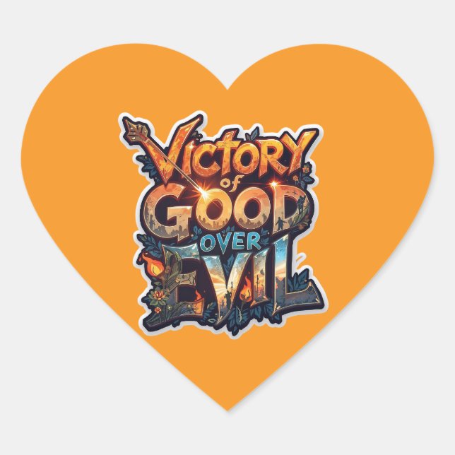 Symbole de triomphe Dussehra 2025 - Sticker découp (Devant)