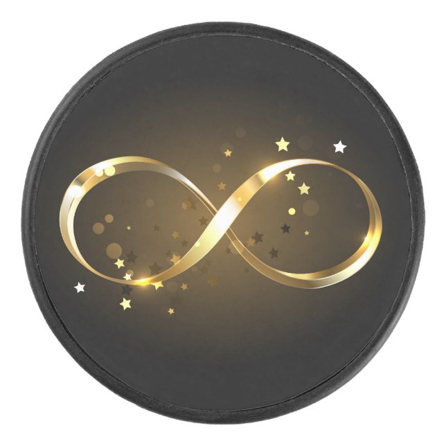 Symbole d'infini doré (Devant)