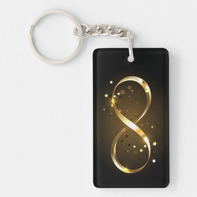 Symbole d'infini doré (Devant)