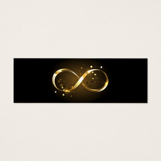 Symbole d'infini doré (Devant)
