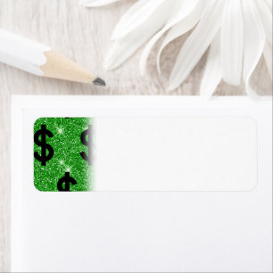 SYMBOLE Dollar Noir Argent Entrepreneur Wall Stree