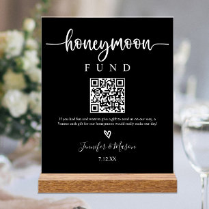 Symbole du fonds de lune de miel, QR Code Honeymoo