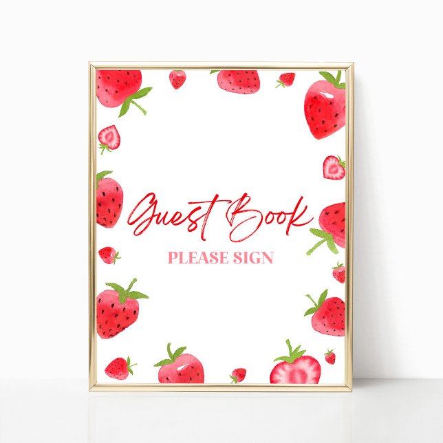 Symbole du livre d'or de fraise Berry Sweet (Créateur téléchargé)