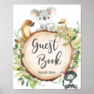 Symbole du livre d'or de l'Australian Animals Gree