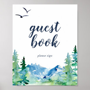 Symbole du livre d'or Rocky Mountain