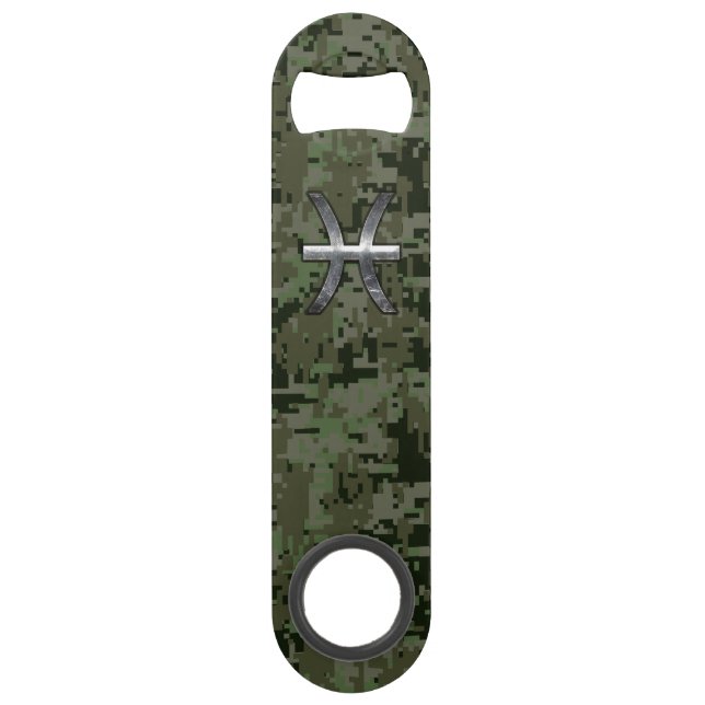 Symbole du zodiaque Pisces Camouflage numérique Wo (Devant)