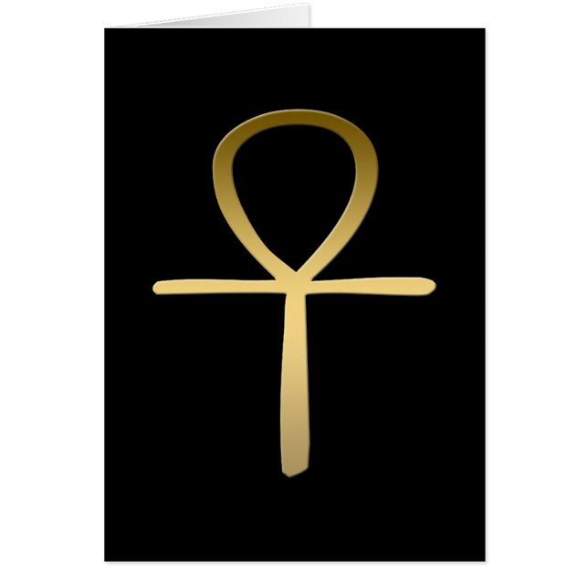 Symbole égyptien croisé d'Ankh (Devant)