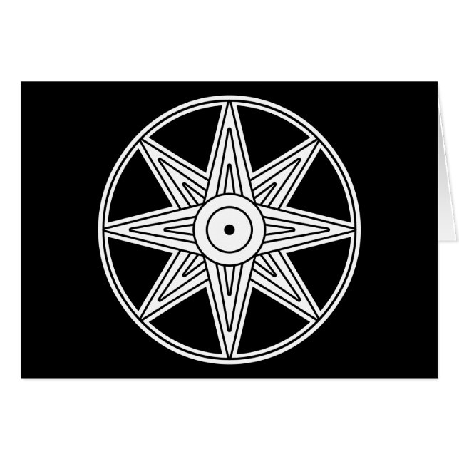 Symbole étoile de l'Inanna (Devant horizontal)