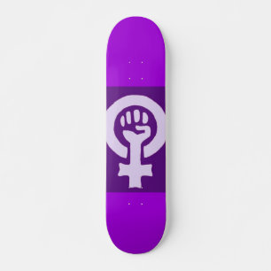 Symbole féminin Skateboard