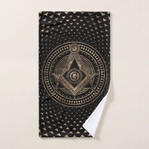 Symbole franc-maçonnerie Carré et Compass