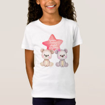Symbole Gemini mignon T-shirt Jersey pour fille