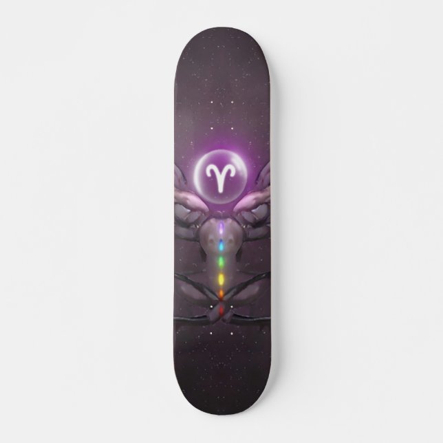 Symbole Horoscope Aries Skateboard (Devant)