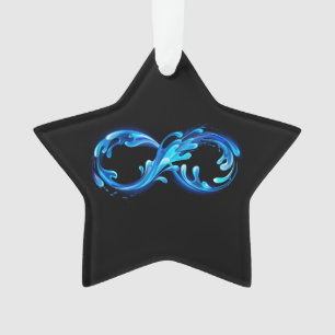 Symbole Infini d'Eau Claire et Froide