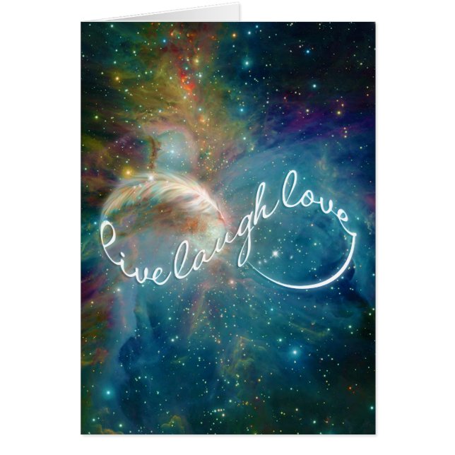Symbole infinité de "Live Laugh Love" mystique (Devant)