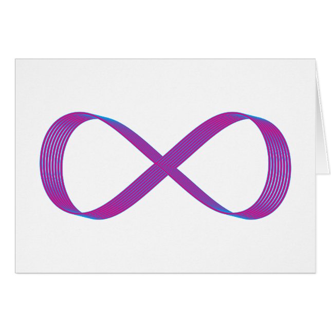 Symbole infinité infinity (Devant horizontal)
