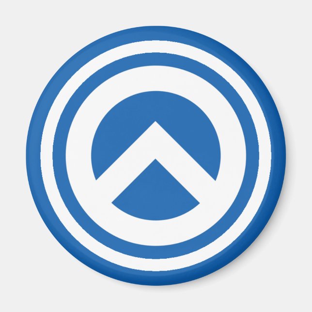 Symbole Lambda - Magnet Grèce (Devant)