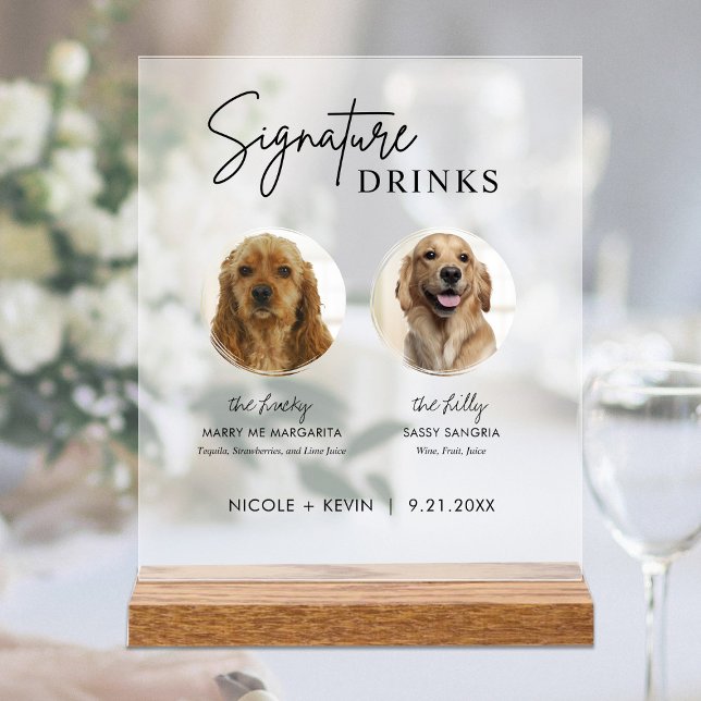 Symbole Mariage de la barre de signature de chien  (Créateur téléchargé)
