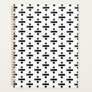 Symbole mathématique "Divide" noir et blanc Lino C