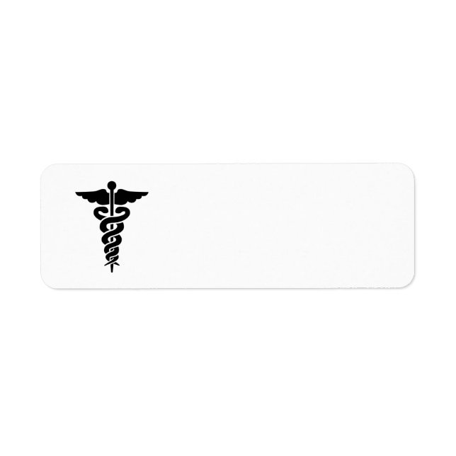 Symbole Médicale Caduceus (Devant)