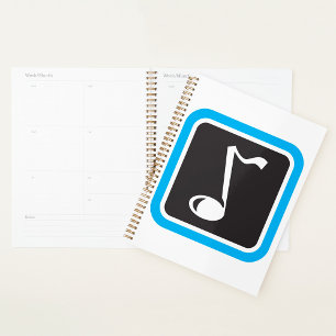 Symbole musical minimaliste Gras