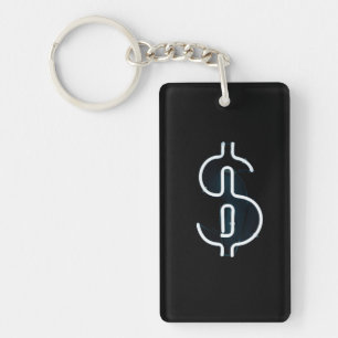 Symbole néon dollar