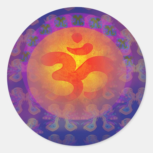 Symbole om aum Sticker (Devant)