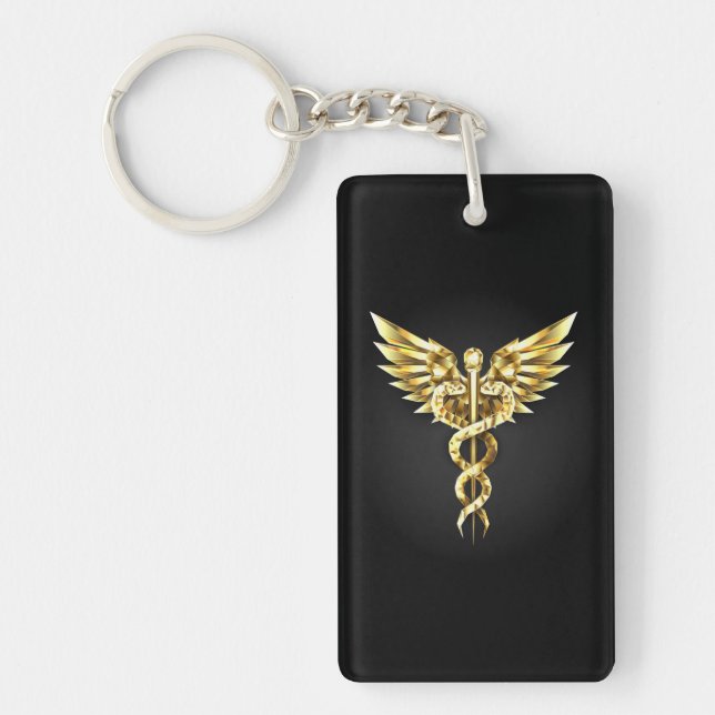 Symbole Polygonal Or Caduceus (Devant)