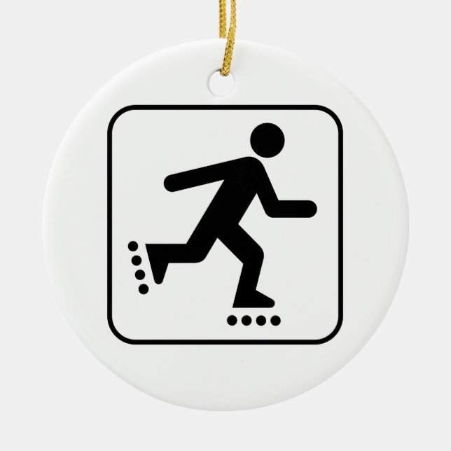 Symbole Rollerblade Ornement (Devant)