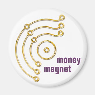 Symbole RUNA / OR, argent, aimant