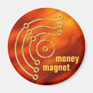Symbole RUNA / OR, argent, aimant