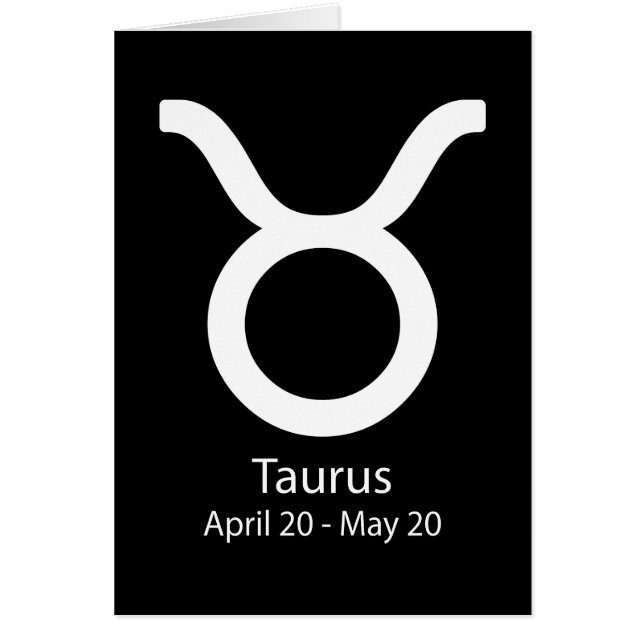 Symbole Taurus Zodiac Astrologie (Devant)