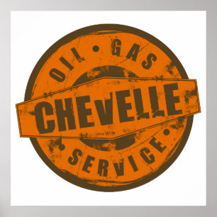 Symbole vintage Poster Chevelle