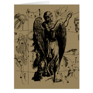 Symbole Virgo Constellation Hevelius 1690