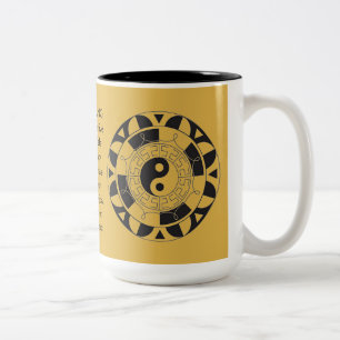 Symbole Yin et Yang Asiatique Signification Mug