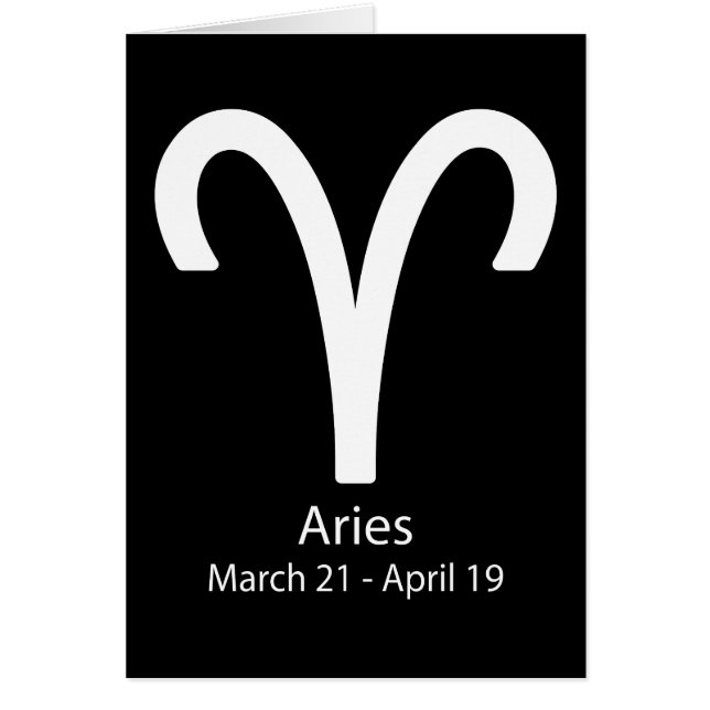Symbole Zodiaque Aries Astrologie (Devant)