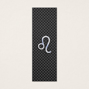 Symbole Zodiaque Leo d'argent sur l'impression de