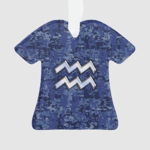 Symbole Zodiaque Silver Aquarius Marine Camion num