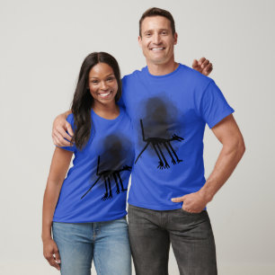 Symboles Ancien Animal Lignes Nazca T-Shirt