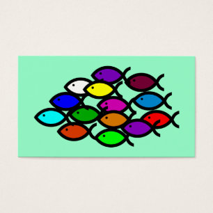 Symboles chrétiens de poissons - école