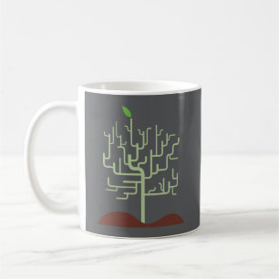 Symbolic Metamorphosis Growth Design  Coffee Mug