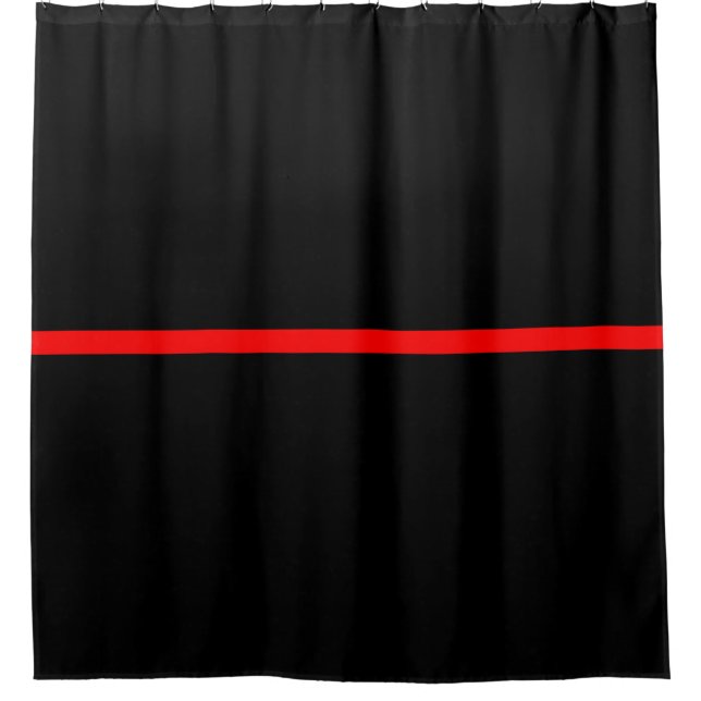 Symbolic Thin Red Line graphic design on (Front)
