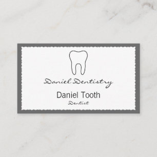 Symbolic Tooth Business Card