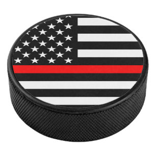Symbollic Thin Red Line US Flag graphic design on