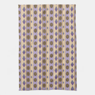 SYMBOLS blue Kitchen Towel