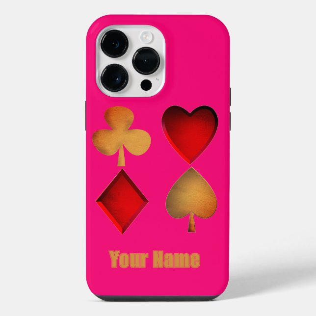 symbols for card game  Case-Mate iPhone case (Back)