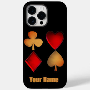 symbols for card game  Case-Mate iPhone 14 pro max case