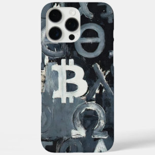 Symbols of Bitcoin (Style: 5) iPhone 16 Pro Max Case