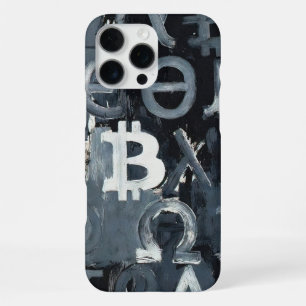 Symbols of Bitcoin (Style: 5) iPhone 16 Pro Max Case
