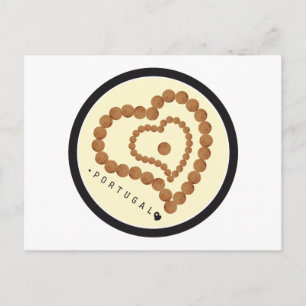 Symbols of Portugal - Cork Postcard